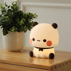 Home Decor USB Rechargeable Led Night Cartoon Dimming Lamp Kids Room