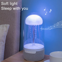 Jellyfish Bluetooth Speaker Lamp HiFi Stereo 3D Surround Subwoofer Floating Jellyfish Speaker Color Changing Home Decoration