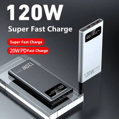 Super Fast Charging Battery High Capacity Digital Display Power Bank