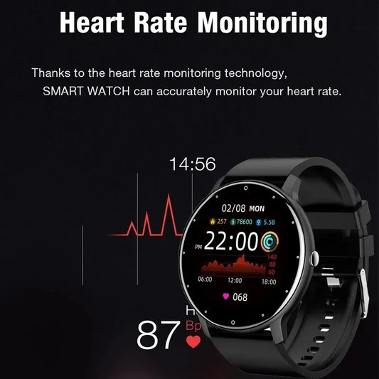 Men Bluetooth Call 24H Heart Rate Monitor Women Sports Fitness IP67 Waterproof Smart Watch