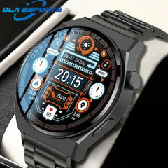 Smart Watch Men 390*390 HD Screen Heart Rate Bluetooth Calls IP67 Waterproof Sport Smart Watch