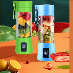 Mini Electric Juicer Portable 6 Blade Blender