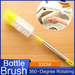 Baby Bottle Brush Nipple Brush Milk Feeding Bottle Brushes Teat Cleaning