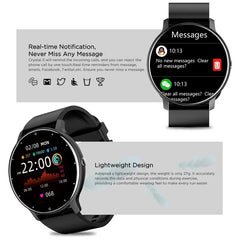 Men Bluetooth Call 24H Heart Rate Monitor Women Sports Fitness IP67 Waterproof Smart Watch