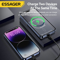 Thin Wireless Power Bank Magnetic 20W 5000mAh Portable Fast Charging