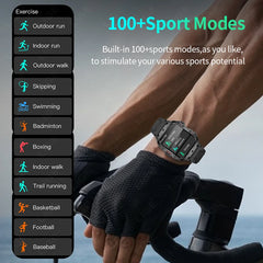 Mens Smartwatch Bluetooth Call Sport Heart Rate Monitor IP68 Waterproof Smart Watches