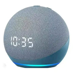 4TH/5TH GEN Smart Speaker With Clock Alexa Wireless Portable Speaker