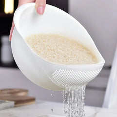 Silicone Colander Rice Bowl Drain Basket