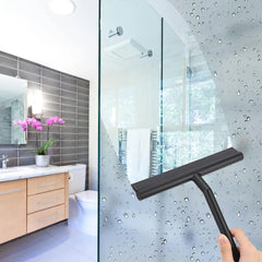 Glass Doors Silicone Squeegee with Hook Bathroom Shower Mirrors Tiles