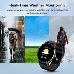 Men Bluetooth Call 24H Heart Rate Monitor Women Sports Fitness IP67 Waterproof Smart Watch