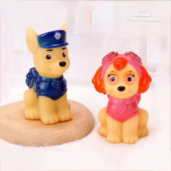 Paw Patrol Cartoon Night Light Chase Skye Dog Shape Soft LED Light