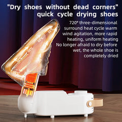 Q1 Intelligent Timer Shoe Dryer  Adjustable Dryer Quick Drying Deodorizing Sterilizing Shoe Dryer Household Shoe Warmer Heater