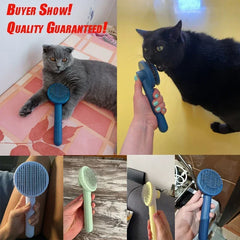 Cat Brush Pet Grooming Brush for Cats Remove Hairs Pet Cat Hair