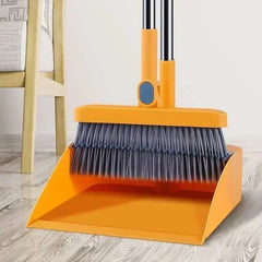 Household folding broom broom dustpan set Soft brush whisk broom