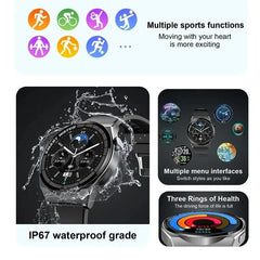 Smart Watch Men Women  Bluetooth Call GPS Tracker Heart Rate Waterproof Smart Watch