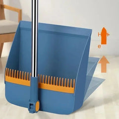 Household folding broom broom dustpan set Soft brush whisk broom