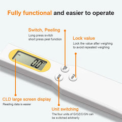 Electronic Kitchen Scale LCD Digital Measuring