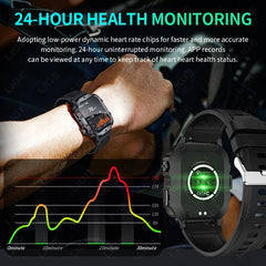 Mens Smartwatch Bluetooth Call Sport Heart Rate Monitor IP68 Waterproof Smart Watches